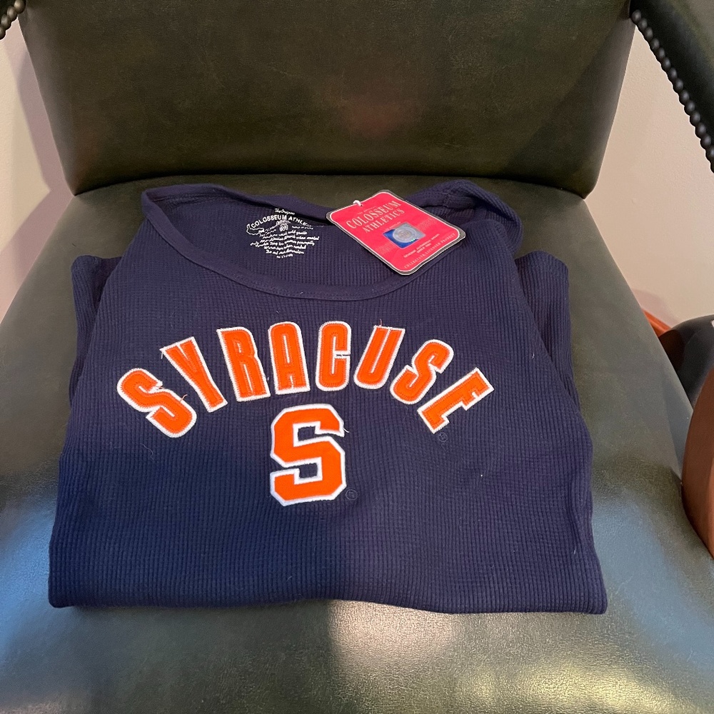 Syracuse Long Sleeves Waffle Shirt
